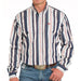 Cinch Men's Stripe Button Down Shirt MEN - Clothing - Shirts - Long Sleeve Cinch