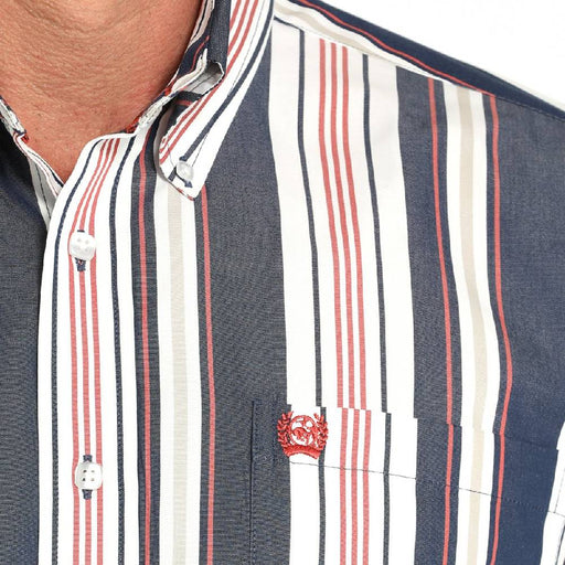 Cinch Men's Stripe Button Down Shirt MEN - Clothing - Shirts - Long Sleeve Cinch