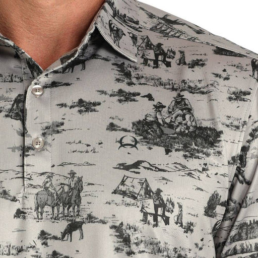 Cinch Men's Arenaflex Western Polo Shirt MEN - Clothing - Shirts - Short Sleeve Cinch
