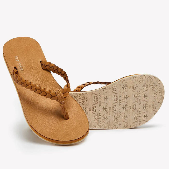 Hari Mari Women's Meadows Braided Flip Flop - Hazelnut WOMEN - Footwear - Sandals Hari Mari