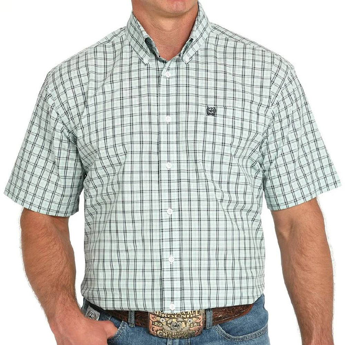 Cinch Men's Plaid Button Down Shirt MEN - Clothing - Shirts - Short Sleeve Cinch