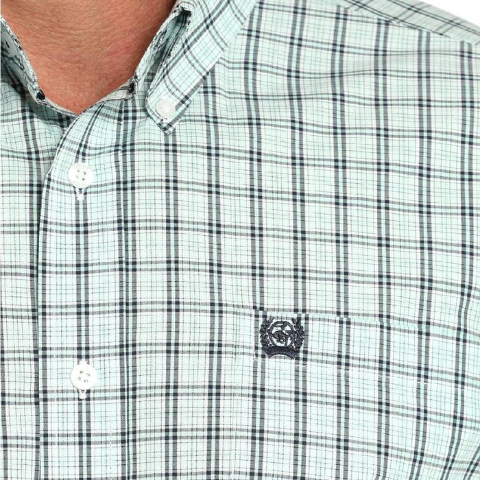 Cinch Men's Plaid Button Down Shirt MEN - Clothing - Shirts - Short Sleeve Cinch