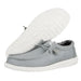 Hey Dude Wally Stretch Canvas - Light Grey MEN - Footwear - Casual Shoes Hey Dude