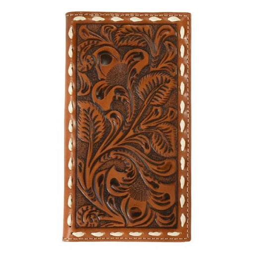 Nocona Floral Embossed Lace Rodeo Wallet MEN - Accessories - Wallets & Money Clips M&F Western Products