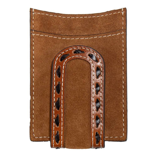 3D Roughout Buck Lace Money Clip Wallet MEN - Accessories - Wallets & Money Clips M&F Western Products