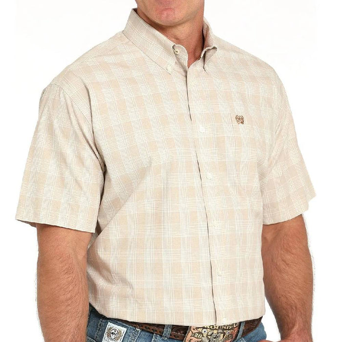 Cinch Men's Plaid Button Down Shirt MEN - Clothing - Shirts - Short Sleeve Cinch