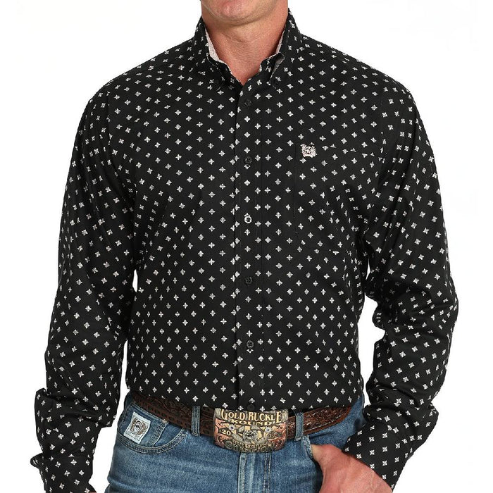 Cinch Men's Geo Print Button Down Shirt MEN - Clothing - Shirts - Long Sleeve Cinch
