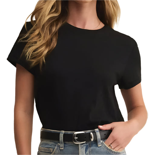 Tourist Tee - Black WOMEN - Clothing - Tops - Short Sleeved Z Supply