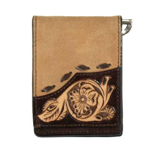 3D Roughout Overlay Bifold Money Clip MEN - Accessories - Wallets & Money Clips M&F Western Products