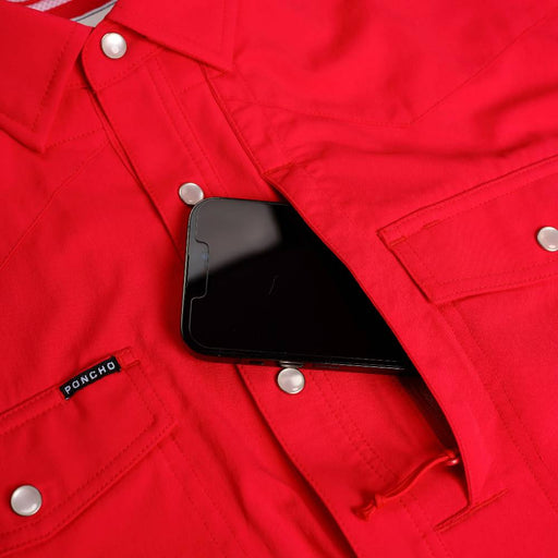 Poncho The Chilton Western Shirt MEN - Clothing - Shirts - Short Sleeve Poncho Outdoors