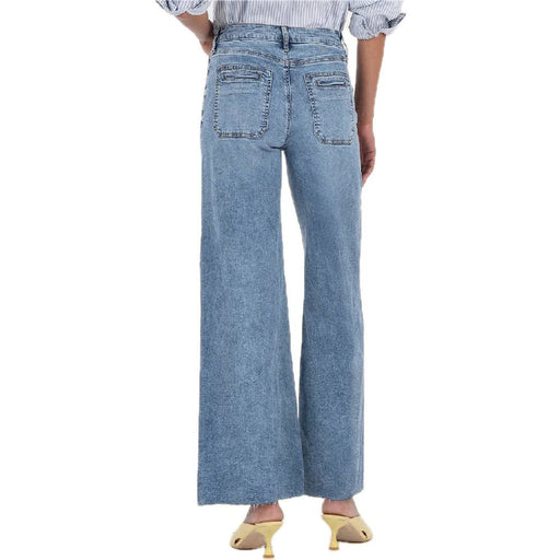 Kut Meg High Rise Wide Leg Patch Pocket Jean WOMEN - Clothing - Jeans Kut from the Kloth