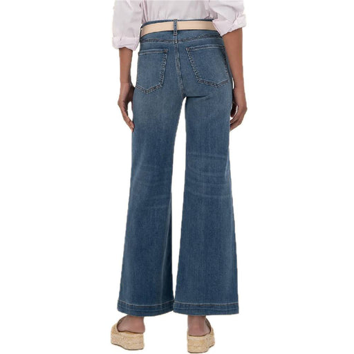 Kut Meg High Rise Wide Leg Patch Pockets Jean WOMEN - Clothing - Jeans Kut from the Kloth