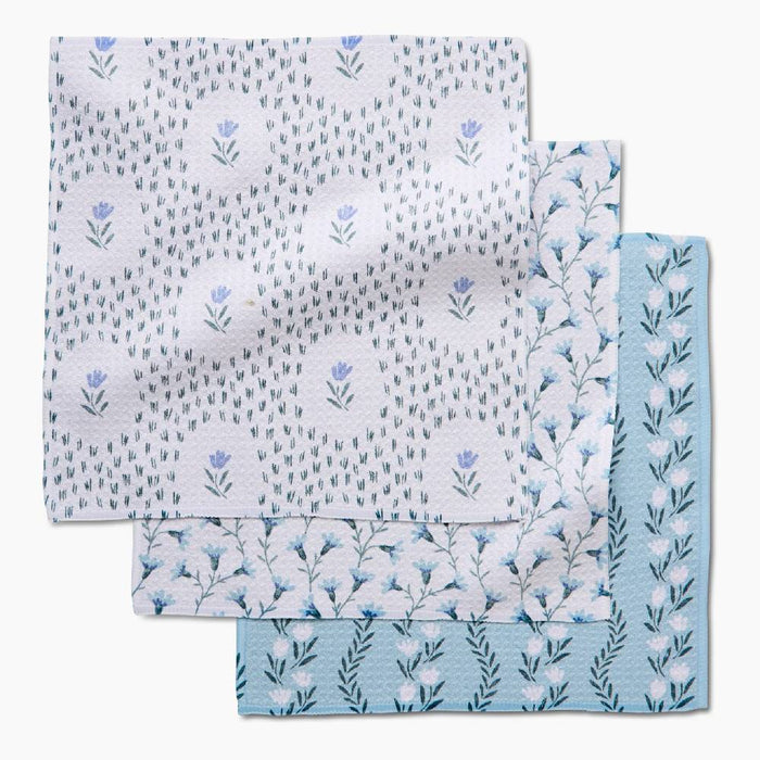 Trailing Farmhouse Florals Dishcloth Set HOME & GIFTS - Tabletop + Kitchen - Kitchen Decor Geometry