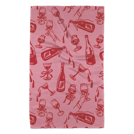 Wining and Dining Tea Towel HOME & GIFTS - Tabletop + Kitchen - Kitchen Decor Geometry