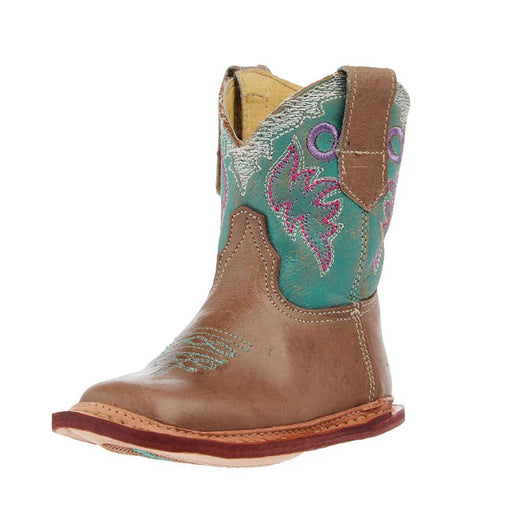 Roper Infant Cowbabies Karli Burnish Tan Boot KIDS - Baby - Baby Footwear Roper Apparel & Footwear