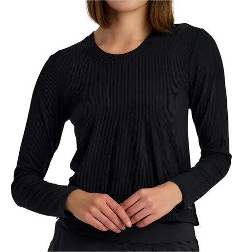 Free Fly Women's Ribbed Bamboo Top - Black WOMEN - Clothing - Tops - Long Sleeved Free Fly Apparel