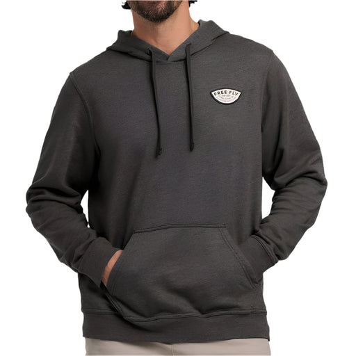 Free Fly Men's Vintage Outfitters Fleece Hoodie - Heather Black Sand MEN - Clothing - Pullovers & Hoodies Free Fly Apparel