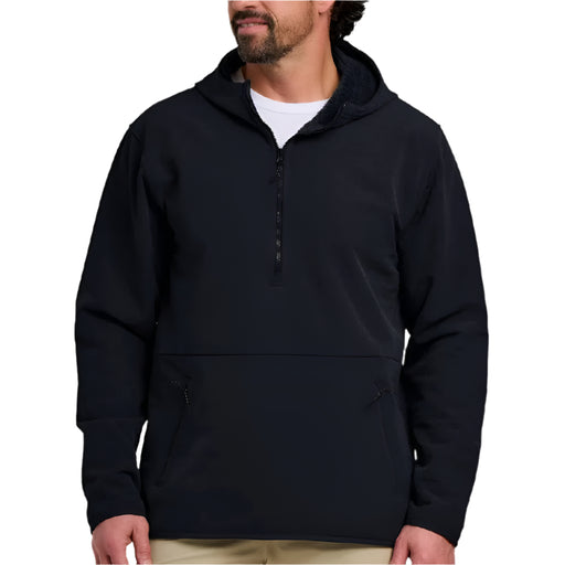 Free Fly Men's Gridback Fleece Anorak Hoodie - Black MEN - Clothing - Pullovers & Hoodies Free Fly Apparel