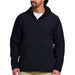 Free Fly Men's Gridback Fleece Anorak Hoodie - Black MEN - Clothing - Pullovers & Hoodies Free Fly Apparel