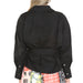 Extended Collar Wrapping Blouse WOMEN - Clothing - Tops - Long Sleeved Beulah Style