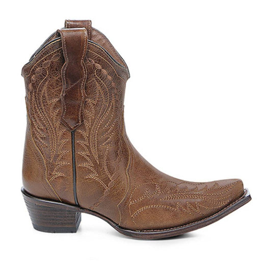 Circle G Honey Embroidery Ankle Boot WOMEN - Footwear - Boots - Booties Corral Boots