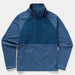 Duck Camp 1/2 Zip Lightweight Grid Tech Fleece Pullover - Bering Sea/Navy MEN - Clothing - Pullovers & Hoodies Duck Camp