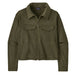 Patagonia Women's Better Sweater Zippered Chore Jacket - Basin Green WOMEN - Clothing - Outerwear - Jackets Patagonia