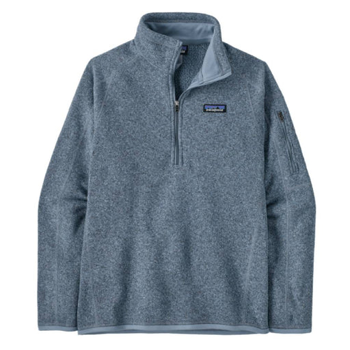 Patagonia Women's Better Sweater 1/4 Zip Pullover - Barnacle Blue WOMEN - Clothing - Pullovers & Hoodies Patagonia