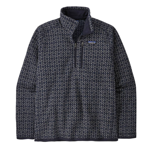 Patagonia Men's 1/4 Zip Better Sweater Pullover - Sunken Blue MEN - Clothing - Pullovers & Hoodies Patagonia