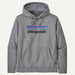 Patagonia Men's P-6 Logo Uprisal Hoodie - Gravel Heather MEN - Clothing - Pullovers & Hoodies Patagonia