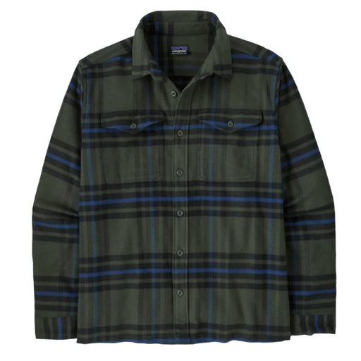 Patagonia Men's Fjord Flannel Shirt - Old Growth Green MEN - Clothing - Shirts - Long Sleeve Patagonia