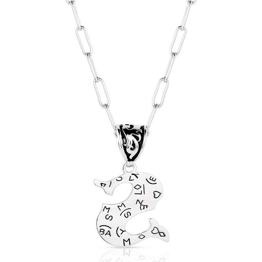 Montana Silversmiths Western Initial Necklace - S WOMEN - Accessories - Jewelry - Necklaces Montana Silversmiths