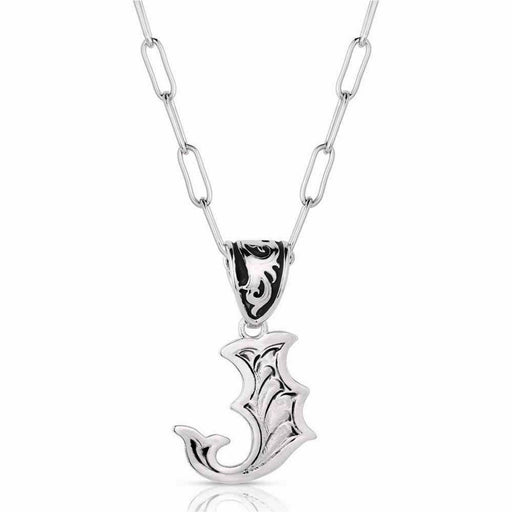 Montana Silversmiths Western Initial Necklace - J WOMEN - Accessories - Jewelry - Necklaces Montana Silversmiths