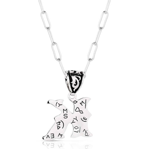 Montana Silversmiths Western Initial Necklace - K WOMEN - Accessories - Jewelry - Necklaces Montana Silversmiths