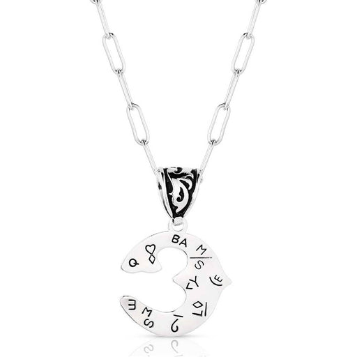 Montana Silversmiths Western Initial Necklace - C WOMEN - Accessories - Jewelry - Necklaces Montana Silversmiths