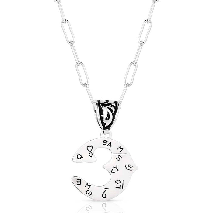 Montana Silversmiths Western Initial Necklace - C WOMEN - Accessories - Jewelry - Necklaces Montana Silversmiths