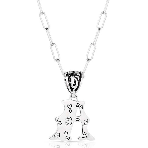 Montana Silversmiths Western Initial Necklace - A WOMEN - Accessories - Jewelry - Necklaces Montana Silversmiths