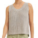 Cotton Linen Sweater Tank Top WOMEN - Clothing - Tops - Sleeveless In February