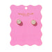 Maren Gold Bezel Gems Stud Earrings WOMEN - Accessories - Jewelry - Earrings Taylor Elliott Designs