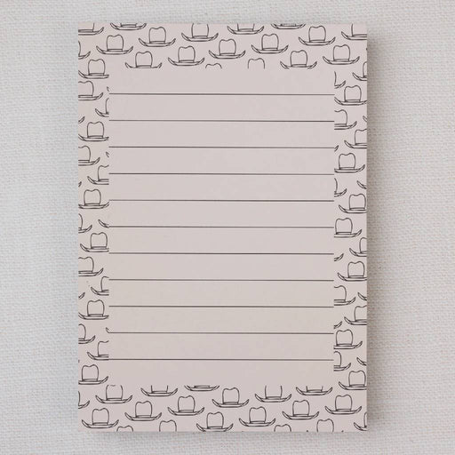Cowboy Hat Notepad HOME & GIFTS - Gifts Morgan Lacey Hart