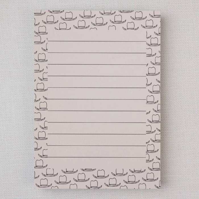 Cowboy Hat Notepad HOME & GIFTS - Gifts Morgan Lacey Hart