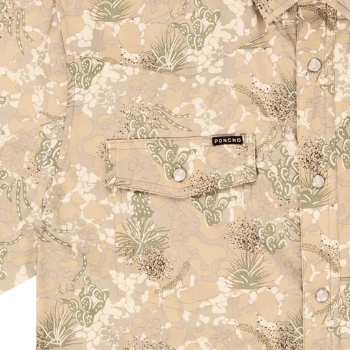 Poncho The Carrizo Western Shirt - Slim Fit MEN - Clothing - Shirts - Short Sleeve Poncho Outdoors