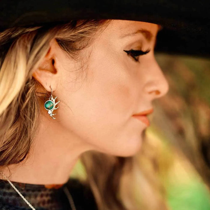 Montana Silversmiths Turquoise Whisper Earring WOMEN - Accessories - Jewelry - Earrings Montana Silversmiths