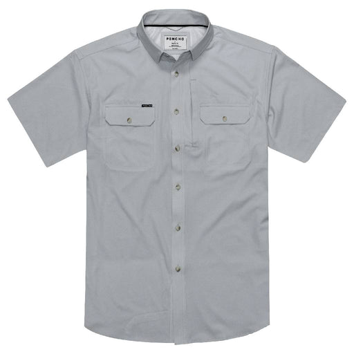 Poncho The Grey Fox Original Shirt - Slim Fit MEN - Clothing - Shirts - Short Sleeve Poncho Outdoors