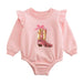 Mud Pie Baby Girl's Sequin Boot Sweatshirt Bubble KIDS - Baby - Baby Girl Clothing Mud Pie