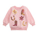Mud Pie Toddler Girl's Sequin Western Sweatshirt KIDS - Baby - Baby Girl Clothing Mud Pie