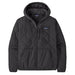 Patagonia Men's Diamond Quilted Bomber Hoodie - Black MEN - Clothing - Outerwear - Jackets Patagonia