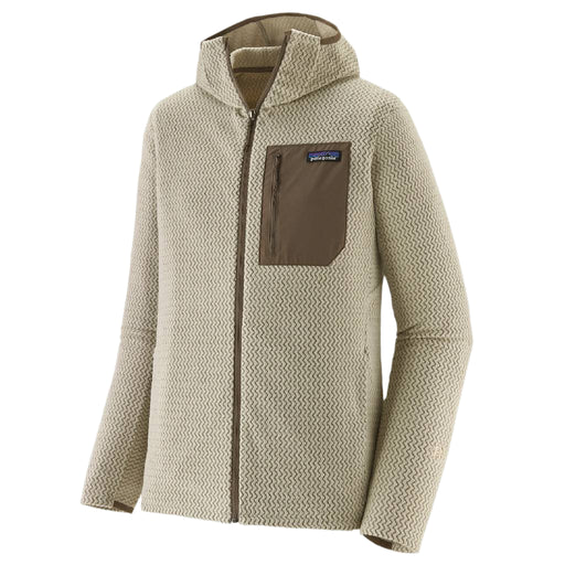 Patagonia Men's R1 Air Full Zip Hoodie - Pelican MEN - Clothing - Outerwear - Jackets Patagonia