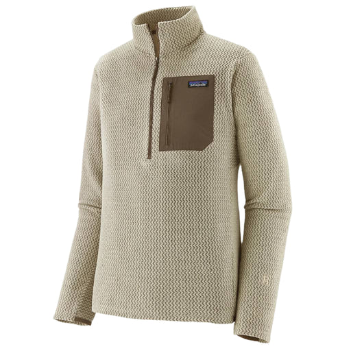 Patagonia Men's R1 Air Zip Neck Pullover - Pelican MEN - Clothing - Pullovers & Hoodies Patagonia