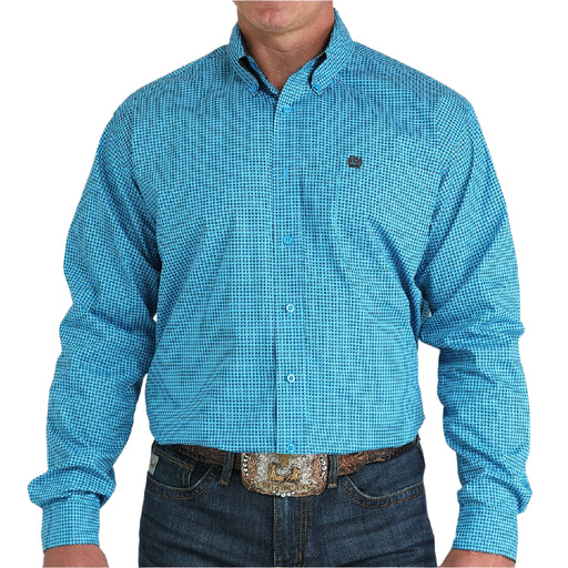 Cinch Men's Geo Print Button Down Shirt MEN - Clothing - Shirts - Long Sleeve Cinch